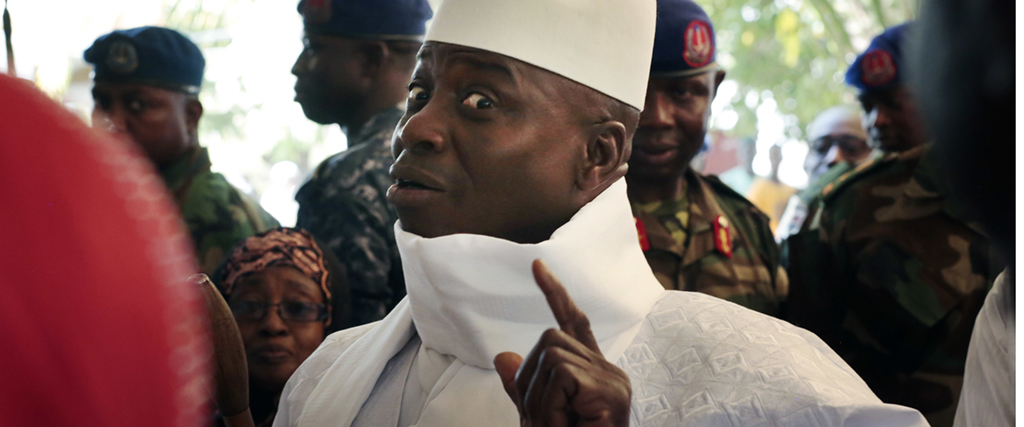 Gambias ex-president Yahya Jammeh, den 1 december 2016.