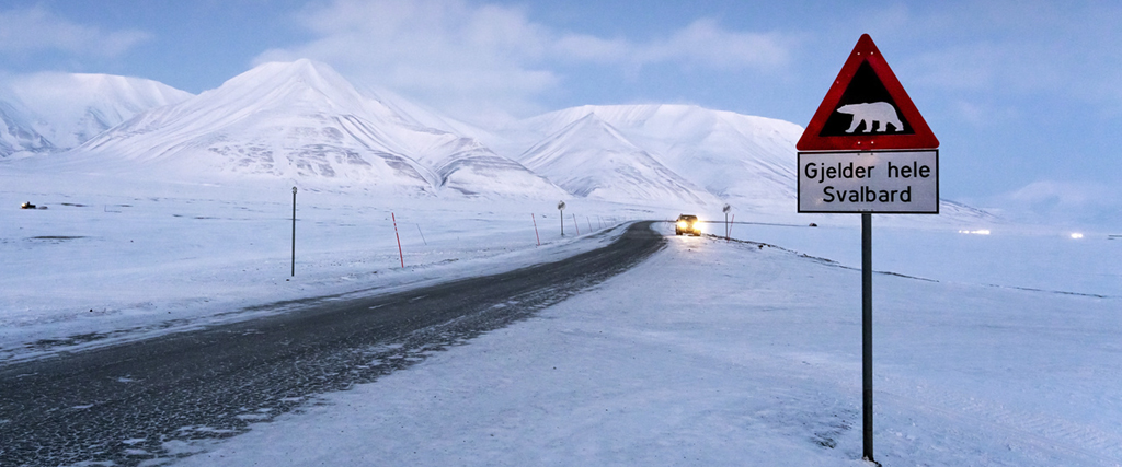 Den globala uppvärmningen går snabbare i Svalbard än i världen som helhet.