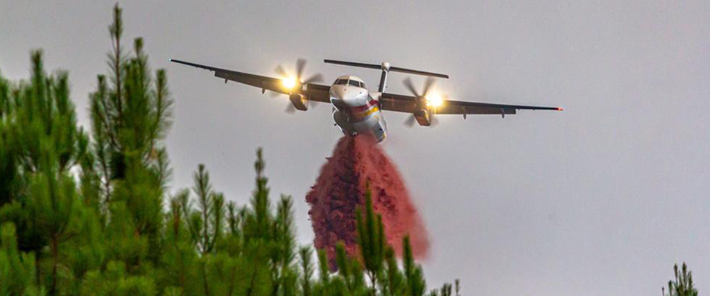Bekämpning av skogsbränder som rasar i sydvästra Frankrike samtidigt som rekordtemperaturer uppmätts.
