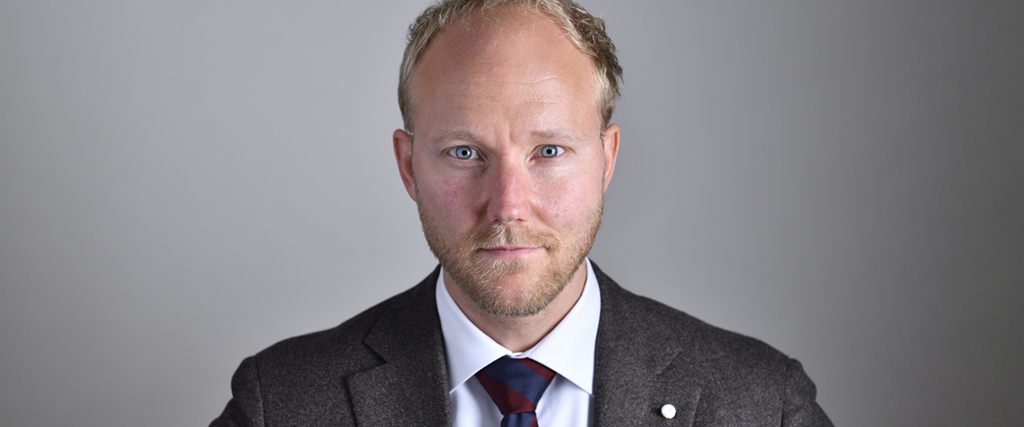 Sverigedemokraternas migrationspolitiska talesperson Ludvig Aspling.