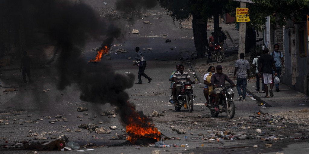 Kriminella gäng kontrollerar stora delar av Haiti.
