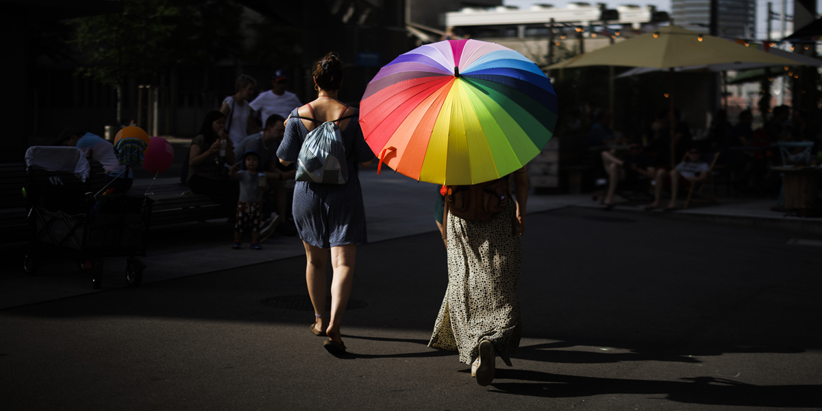 Zürich Pride-parad, Schweiz, lördagen den 18 juni 2022.