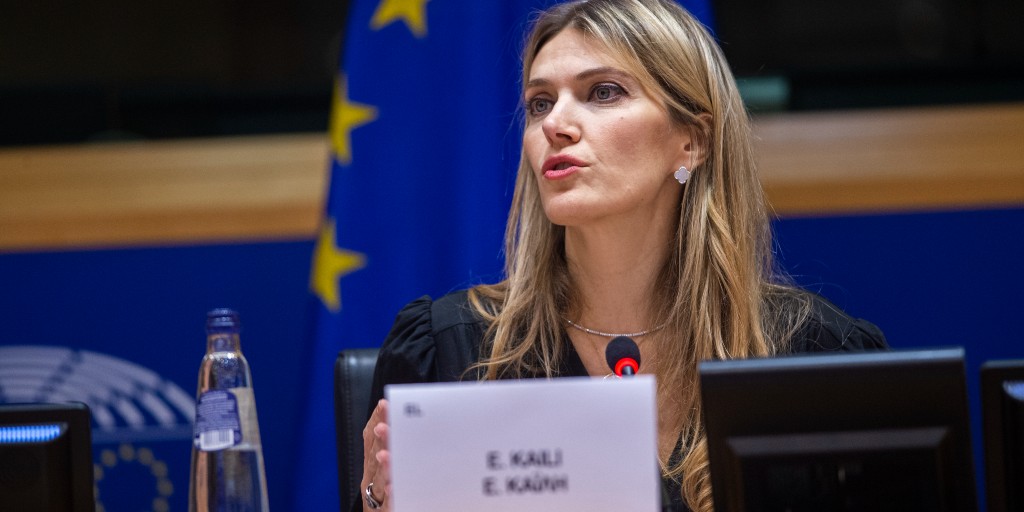 EU-parlamentarikern Eva Kaili.