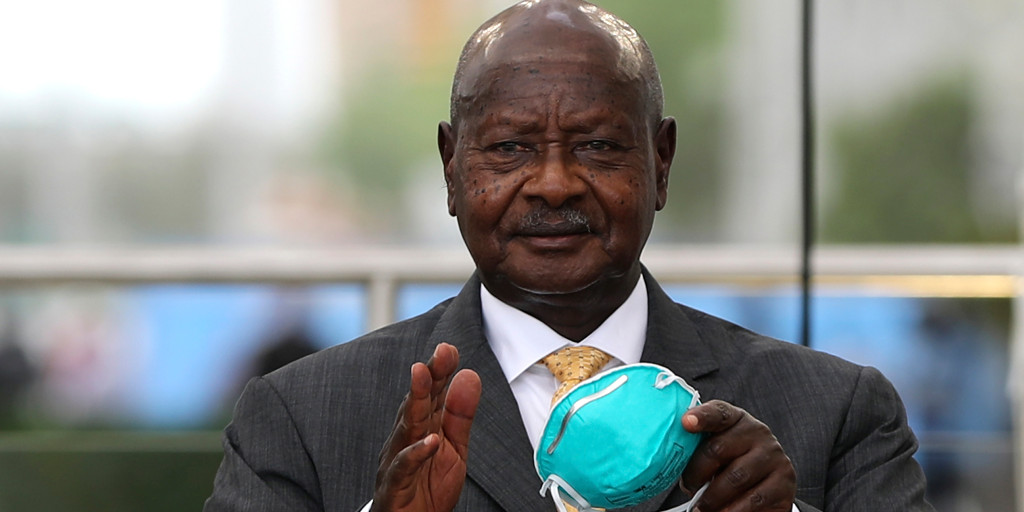 Ugandas president Yoweri Museveni – han har styrt landet sedan 1986.