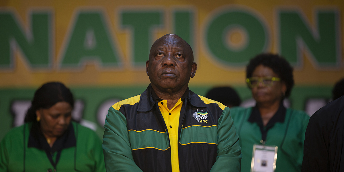 Sydafrikas president Cyril Ramaphosa och hans ANC står inför betydande utmaningar.