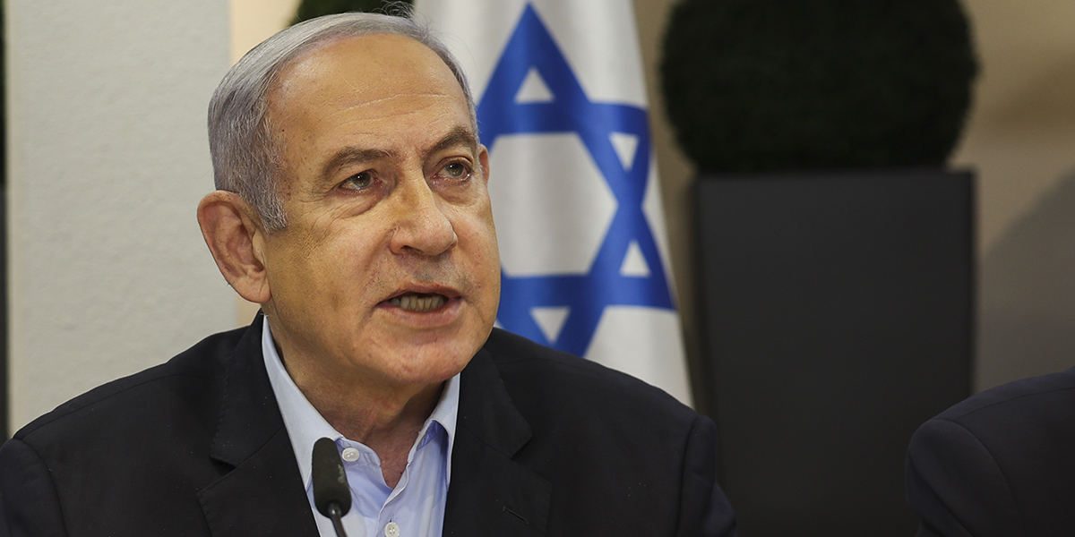 Ronen Zvulun/AP/TT  Israels premiärminister Benjamin Netanyahu.