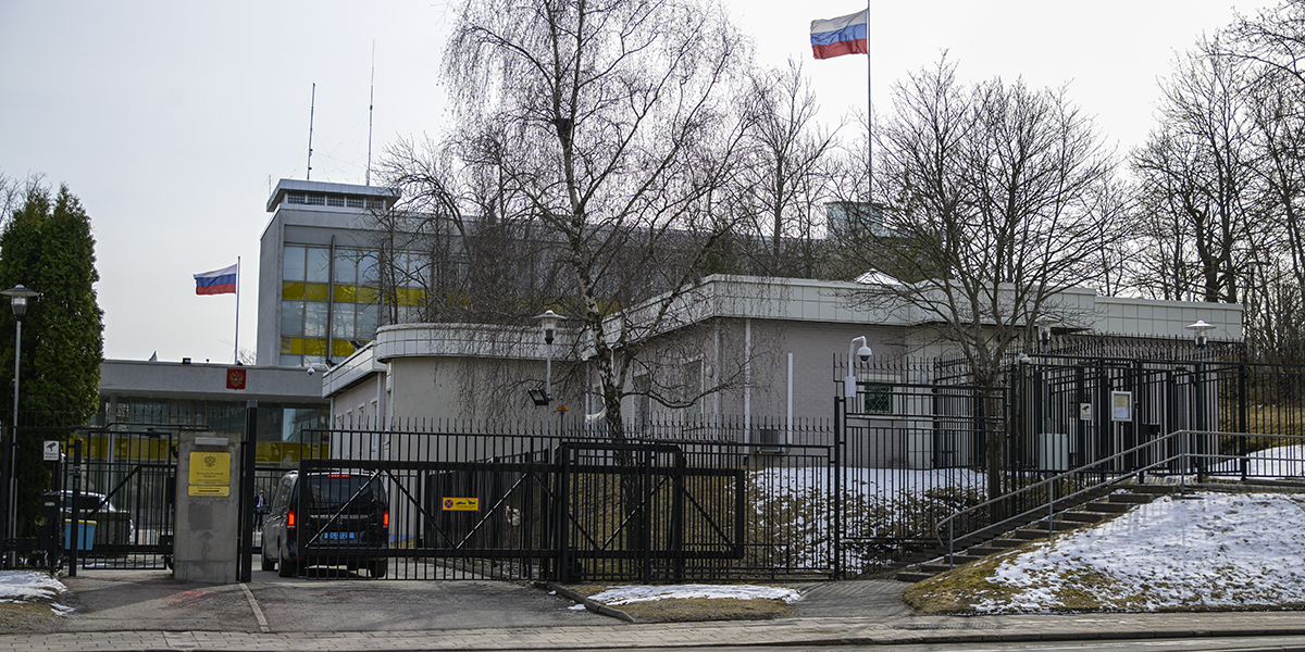 Ryska ambassaden i Stockholm.