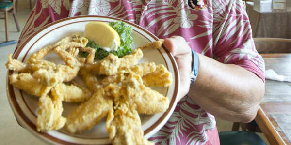 tallrik med grodlår