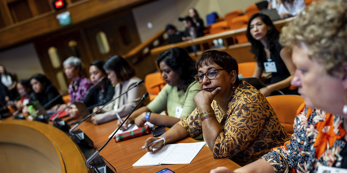 FN:s kvinnokommission CSW68:s riktlinjer speglar åtaganden mot uppfyllandet av kvinnokonventionen och ytterligare överenskommelser för kvinnors rättigheter.