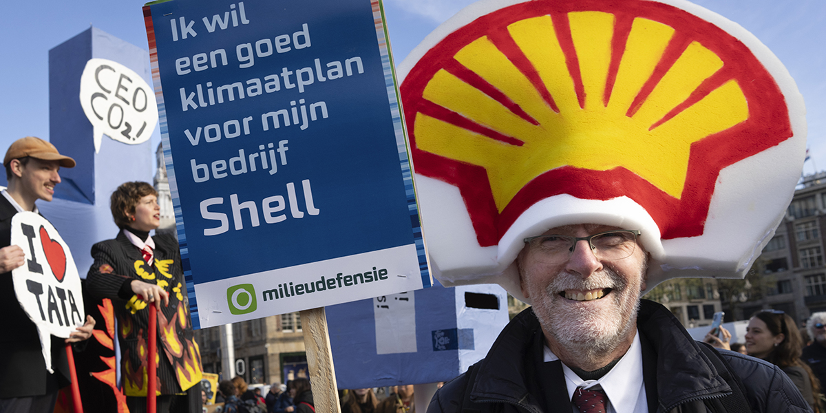 "Jag vill ha en bra klimatplan för mitt företag Shell”.