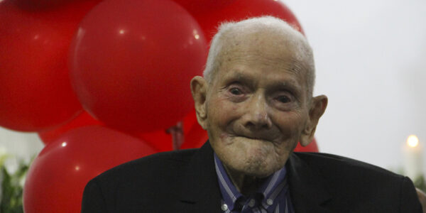 Världens äldsta man, Don Vicente Pérez Mora