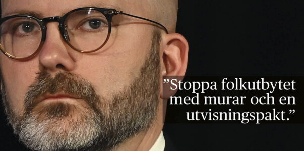 Charlie Weimers med ett citat