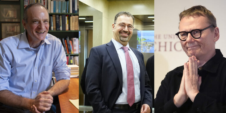 Simon Johnson, Daron Acemoglu och James A. Robinson.