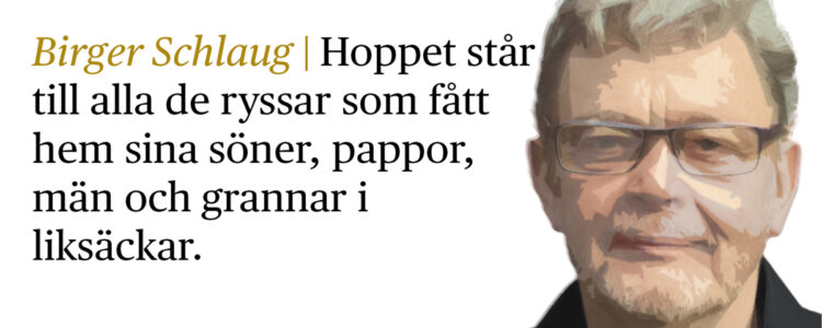 Birger Schlaug med citat