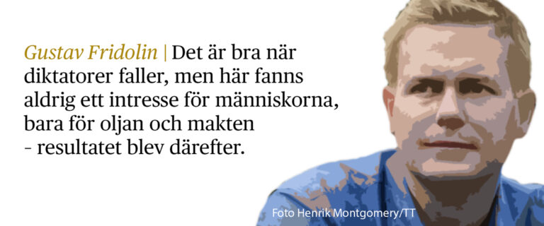 GUSTAV FRIDOLIN MED CITAT