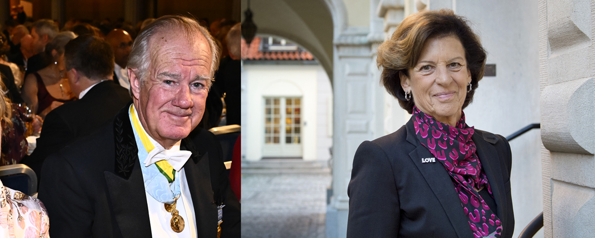 Stefan Persson och Antonia Ax :son Johnson