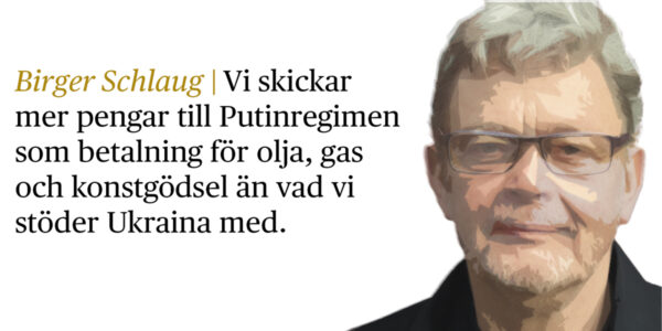 Birger Schlaug med citat