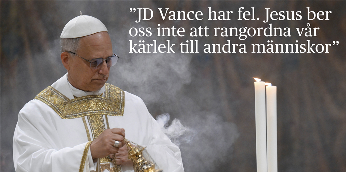 Påven med citat