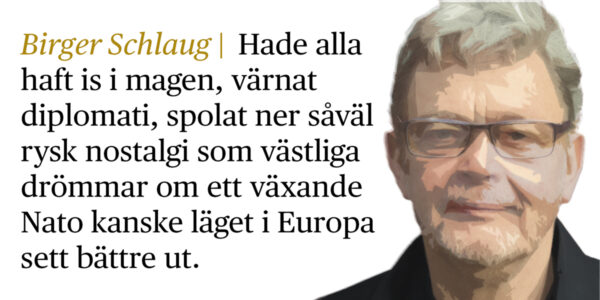 Birger Schlaug med citat