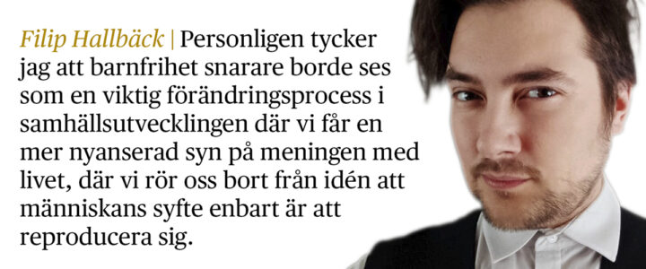 Filip Hallbäck med citat