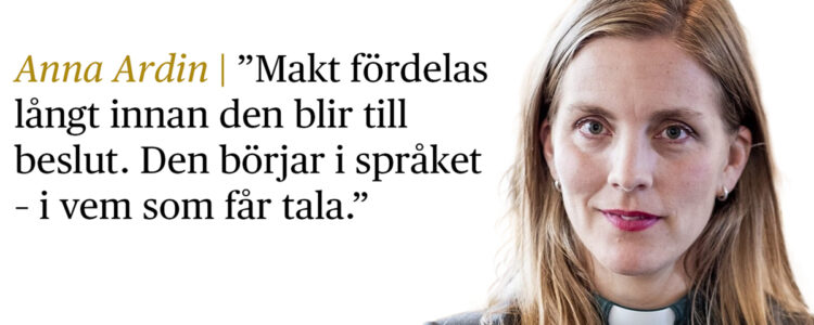 Anna Ardin med citat