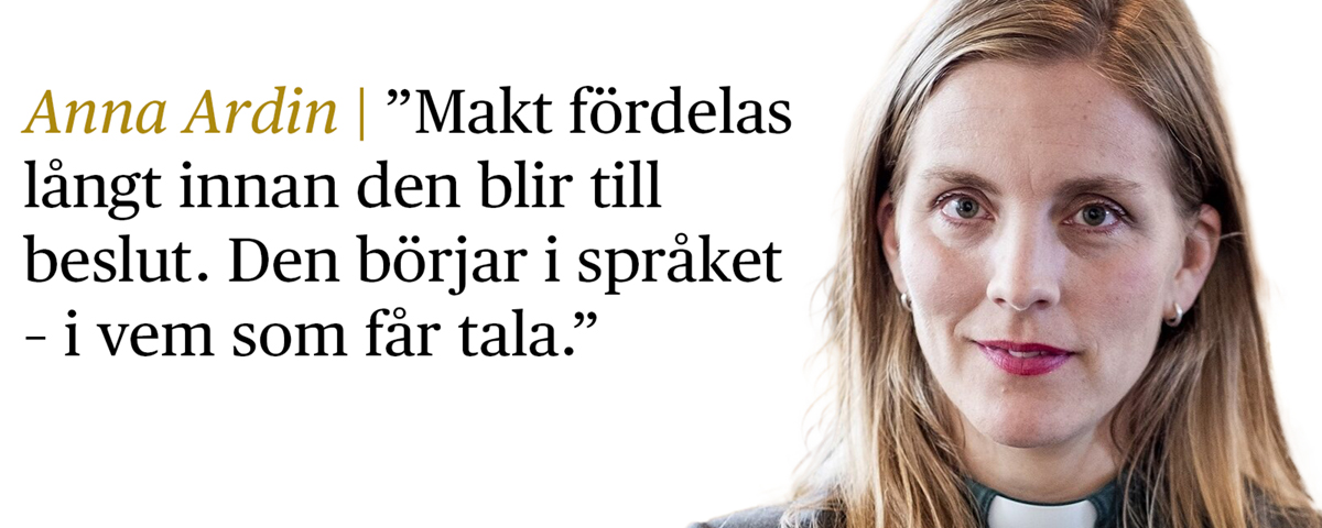 Anna Ardin med citat