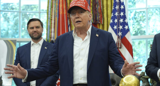 J D Vance och Donald Trump