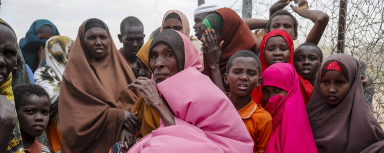 somaliska flyktingar i läger