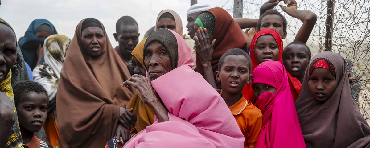 somaliska flyktingar i läger