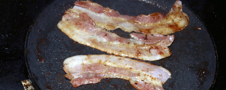 stekt bacon