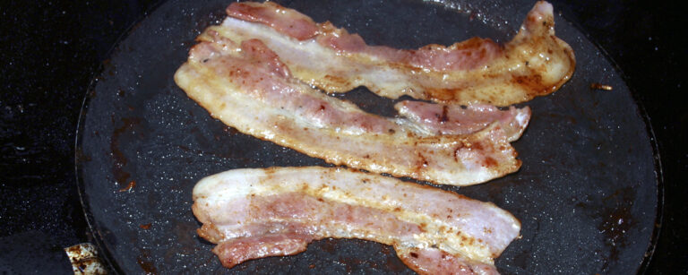 stekt bacon